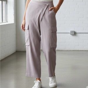 Zara Lilac Cargo Pants